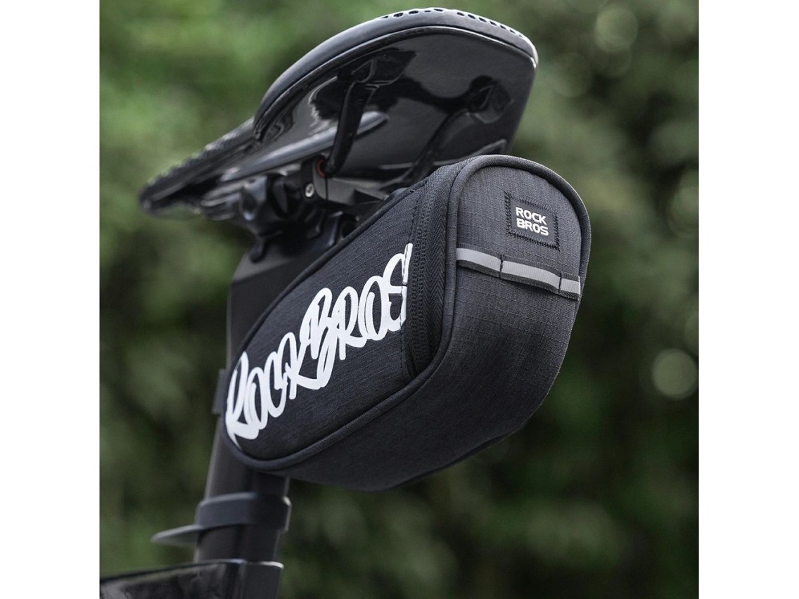 Rockbros G007 Flash Journey Saddle Bag 0.8 l - Black