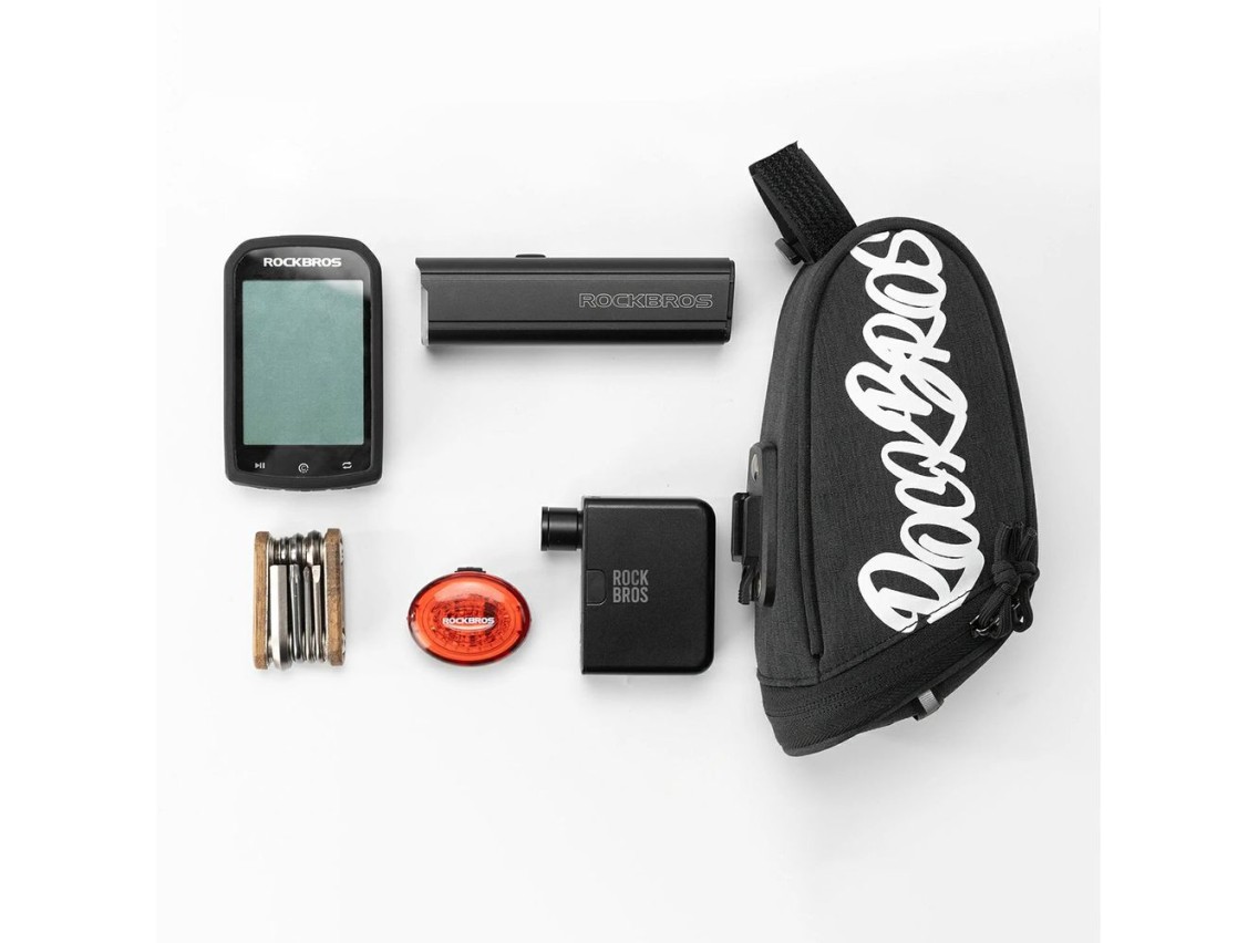 Rockbros G007 Flash Journey Saddle Bag 0.8 l - Black