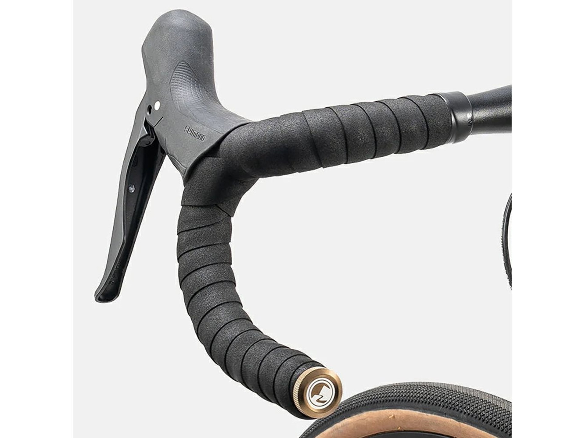 Rockbros VK-KB10 ROAD TO SKY Aluminum Handlebar Plugs - Brown