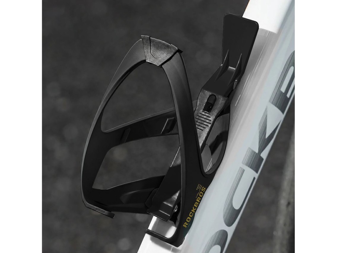 Rockbros 310013002 ROAD TO SKY Bottle Cage with Tire Lever - Black