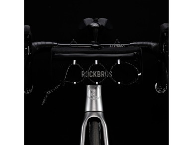Bolsa para manillar de bicicleta Rockbros TL002 ROAD TO SKY de 1,5 L, impermeable - Negra Bolsa para manillar de bicicleta Rockbros TL002 ROAD TO SKY de 1,5 L, impermeable - Negra