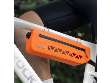 Bolsa de quadro imperme�vel Rockbros AS-140 ROAD TO SKY 1,7 l - laranja