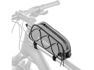 Rockbros TL004 ROAD TO SKY 0.7L Waterproof Frame Bike Bag - Gray Rockbros TL004 ROAD TO SKY 0.7L Waterproof Frame Bike Bag - Gray