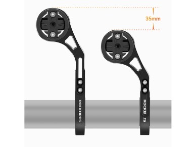 Soporte para manillar de bicicleta Rockbros FK-301 2 en 1 para ordenador/navegador y cámara/iluminac Soporte para manillar de bicicleta Rockbros FK-301 2 en 1 para ordenador/navegador y cámara/iluminac