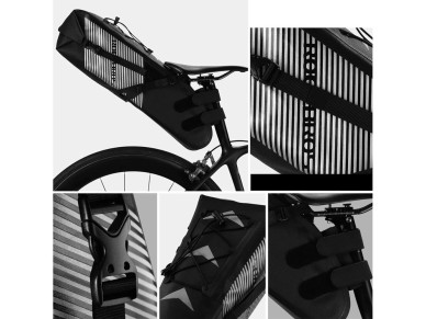 Rockbros AS-013 10L Seat Bag - Black Rockbros AS-013 10L Seat Bag - Black