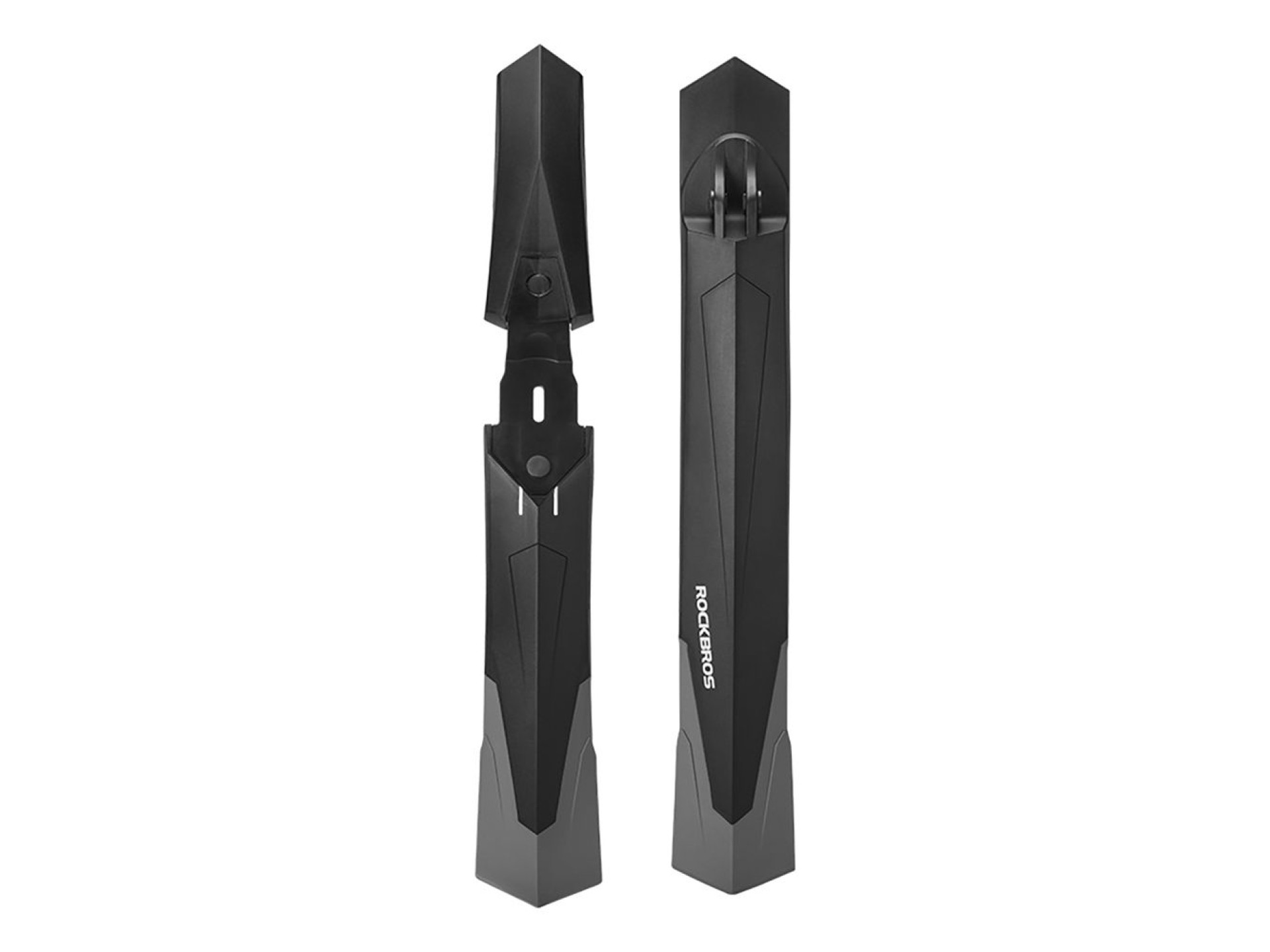 Conjunto de guarda-lamas de bicicleta Rockbros DNB-890 - preto