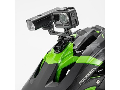Rockbros FK-301 2-in-1 Handlebar Bike Mount for Computer/Navigator and Camera/Lighting - Black