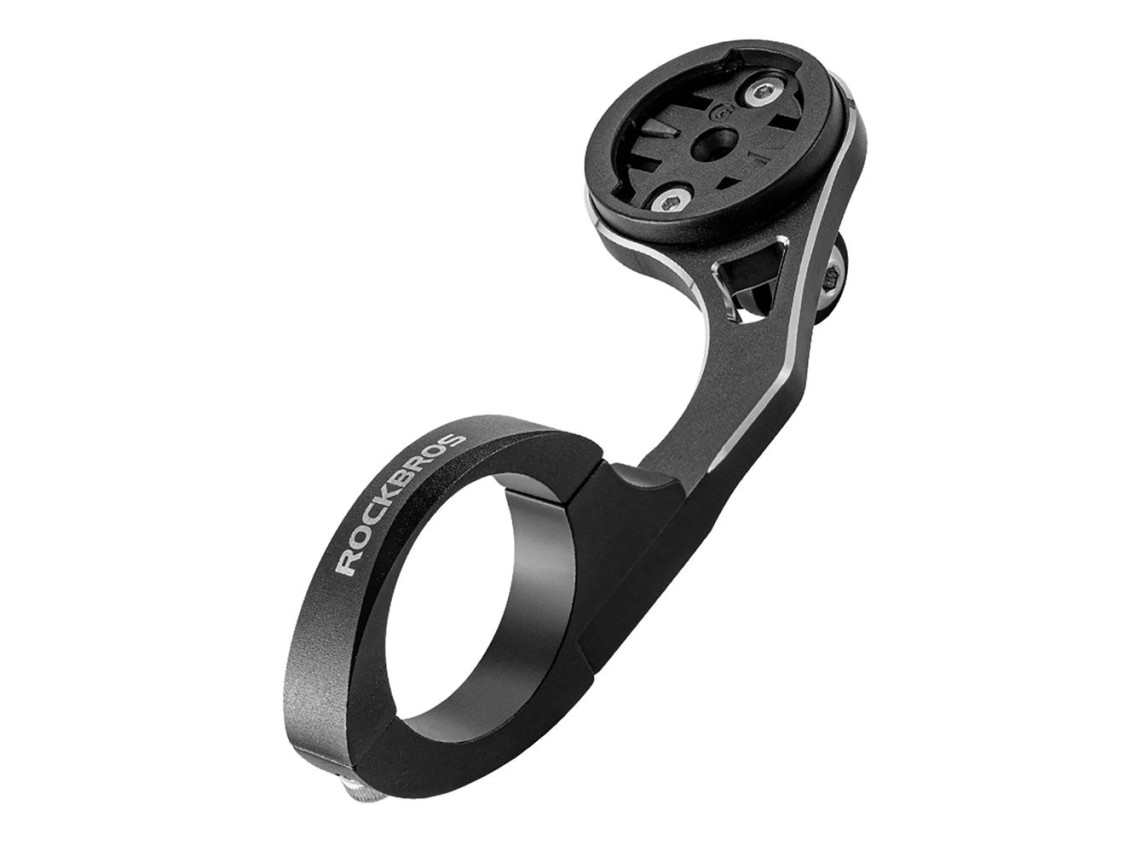 Suporte de guid�o Rockbros FK-301 2 em 1 para computador/navegador e c�mera/ilumina��o - Preto