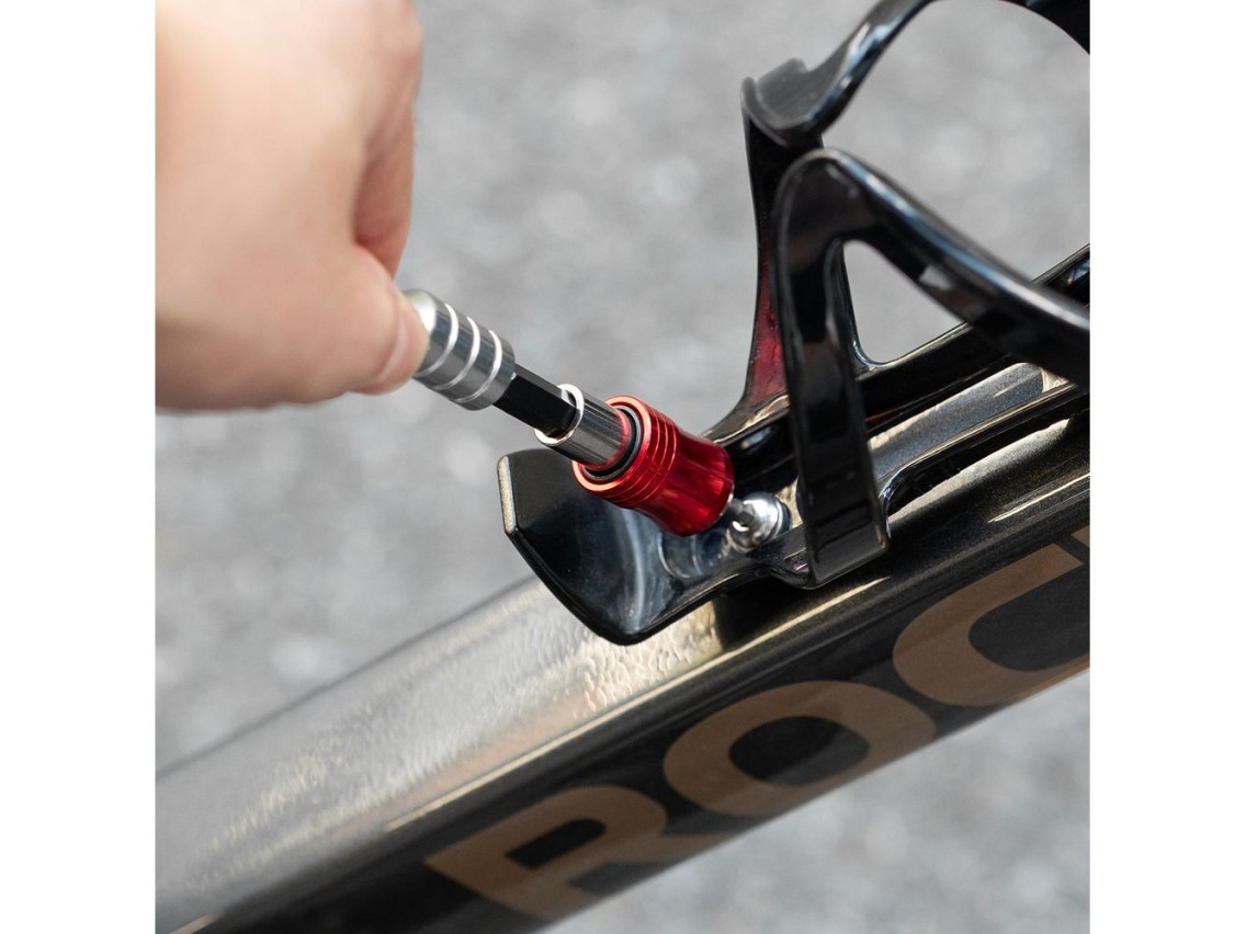 Rockbros Multitool Bicycle Tool Set with Ratchet Wrench and Tire Levers - Black