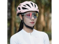 Capacete de ciclismo Rockbros com viseira, óculos de proteção UV removíveis, viseira removível, unis Capacete de ciclismo Rockbros com viseira, óculos de proteção UV removíveis, viseira removível, unis