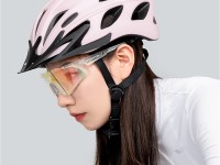 Capacete de ciclismo Rockbros com viseira, óculos de proteção UV removíveis, viseira removível, unis Capacete de ciclismo Rockbros com viseira, óculos de proteção UV removíveis, viseira removível, unis