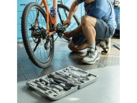Kit de reparo de bicicletas Rockbros 43210810001 - cinza Kit de reparo de bicicletas Rockbros 43210810001 - cinza