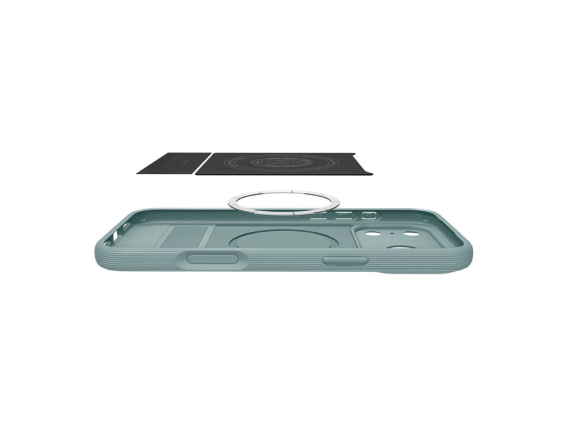 Funda Spigen Parallax "S" MagSafe para iPhone 17 Pro - Verde