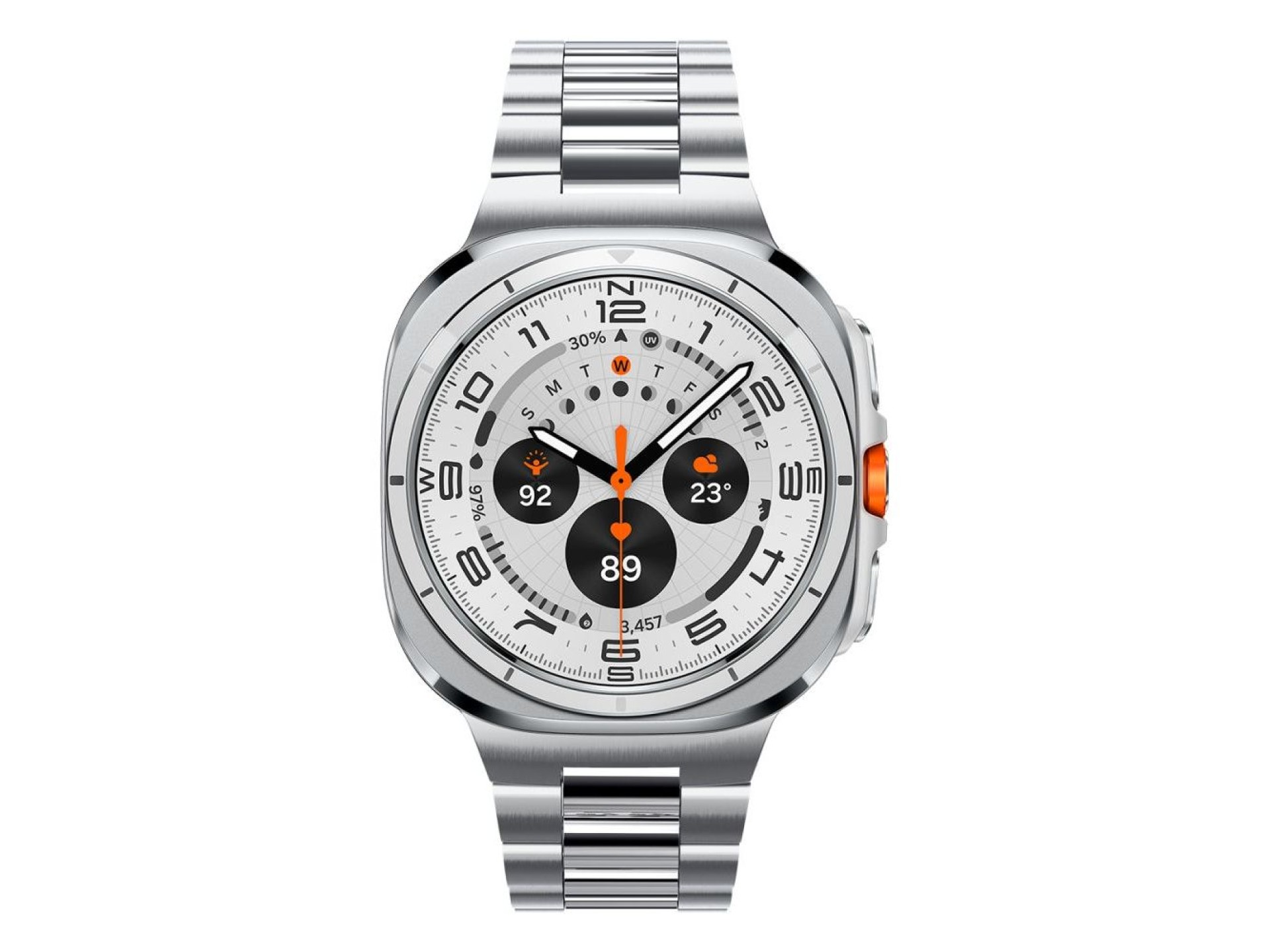 Spigen Modern Fit Band Bracelet for Samsung Galaxy Watch Ultra 47mm - Silver