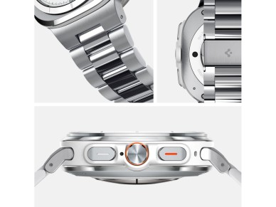 Correa Spigen Modern Fit para Samsung Galaxy Watch Ultra de 47 mm - Plateada