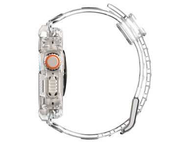 Spigen Rugged Armor Pro Case with Strap for Apple Watch Ultra (49mm) - Clear