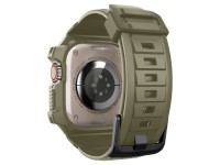 Capa Spigen Rugged Armor Pro com alça para Apple Watch Ultra (49 mm) - Verde Capa Spigen Rugged Armor Pro com alça para Apple Watch Ultra (49 mm) - Verde