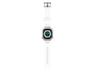 Spigen Rugged Armor Pro Case with Strap for Apple Watch Ultra (49mm) - Clear