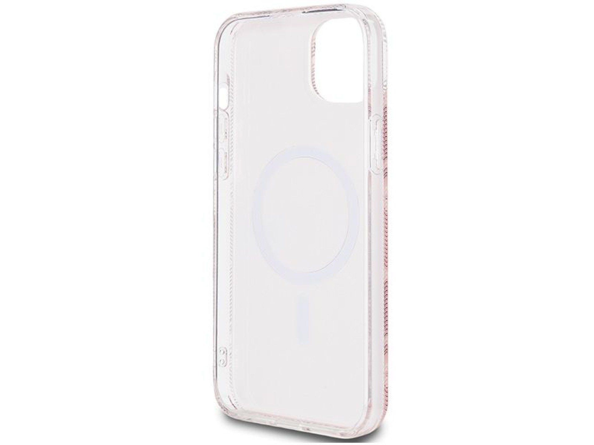 Capa Guess IML GCube MagSafe para iPhone 15/14/13 - rosa