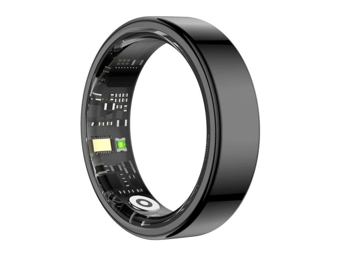 Anillo lubricado COLMI RING 2, talla 7 (negro)
