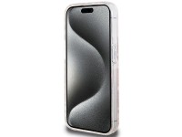 Capa Guess IML GCube MagSafe para iPhone 15 Pro Max - rosa Capa Guess IML GCube MagSafe para iPhone 15 Pro Max - rosa