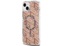 Capa Guess IML GCube MagSafe para iPhone 15 Plus / 14 Plus - marrom Capa Guess IML GCube MagSafe para iPhone 15 Plus / 14 Plus - marrom
