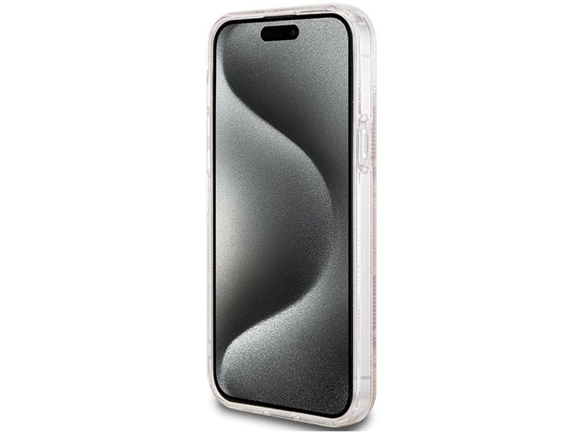 Capa Guess IML GCube MagSafe para iPhone 15 Plus / 14 Plus - marrom