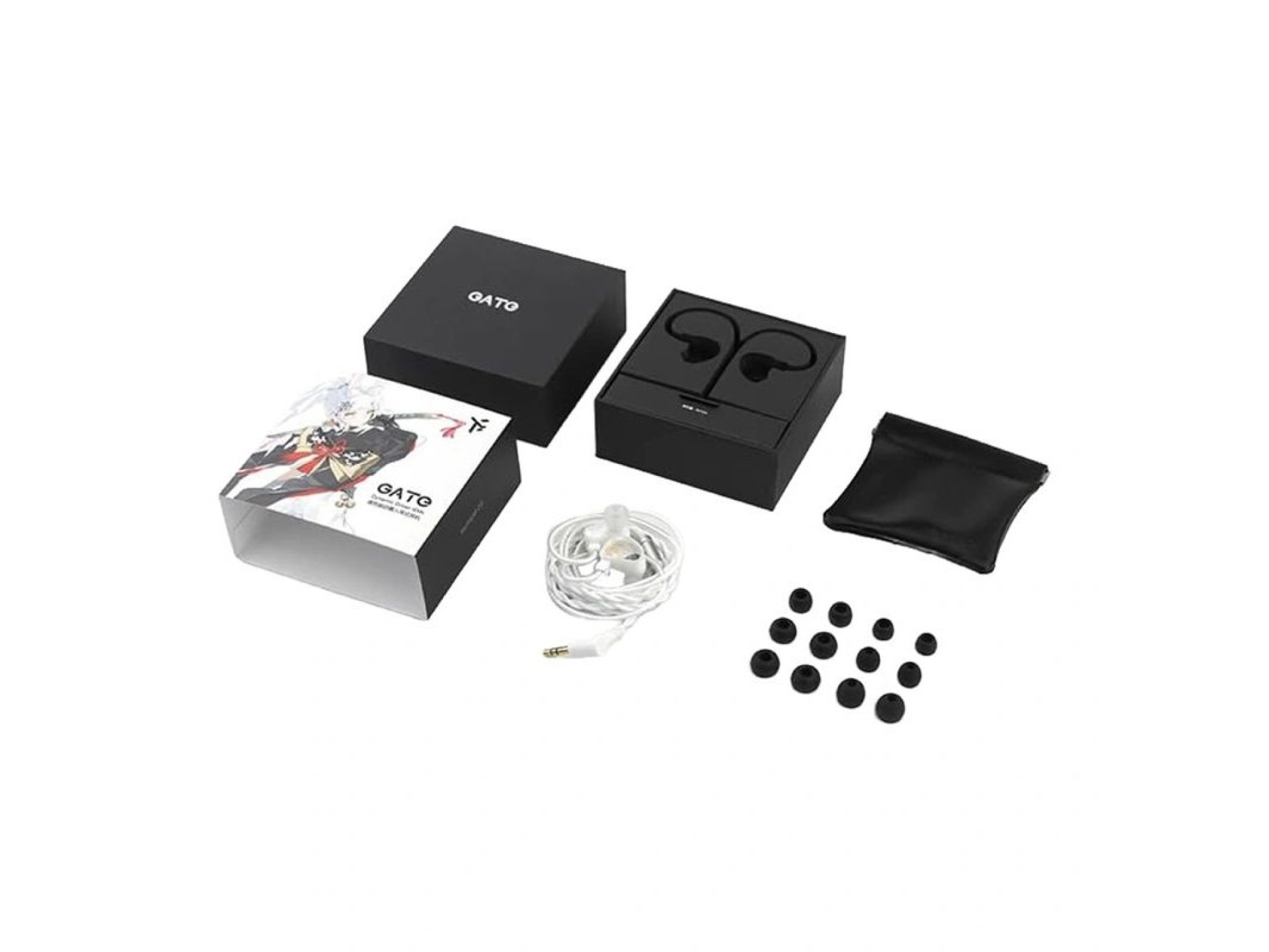 Auriculares con cable TRUTHEAR Gate (blancos)