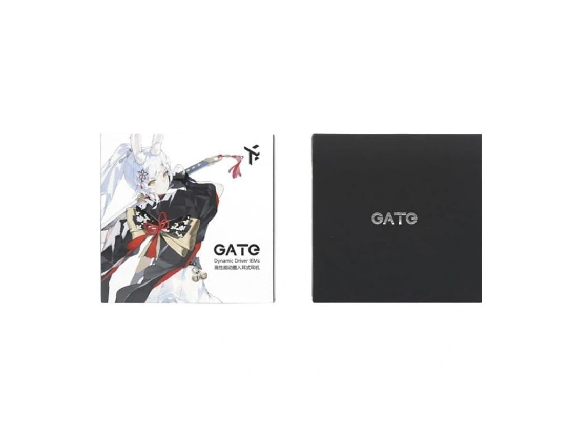 Fones de ouvido com fio TRUTHEAR Gate (pretos)