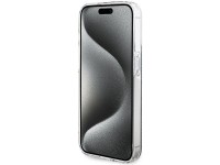 Funda Guess IML 4G Gold Stripe para iPhone 15 Pro - negra Funda Guess IML 4G Gold Stripe para iPhone 15 Pro - negra