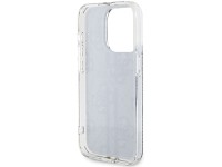 Funda Guess IML 4G Gold Stripe para iPhone 15 Pro - negra Funda Guess IML 4G Gold Stripe para iPhone 15 Pro - negra