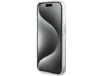 Capa Guess IML 4G Gold Stripe para iPhone 15 Pro - marrom