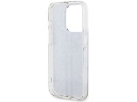 Capa Guess IML 4G Gold Stripe para iPhone 15 Pro - marrom