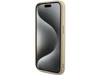 Guess GUHCP15XPSAIRSD iPhone 15 Pro Max 6.7" gold/gold hardcase Saffiano Iridescent Script Guess GUHCP15XPSAIRSD iPhone 15 Pro Max 6.7" gold/gold hardcase Saffiano Iridescent Script