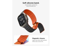 Correa Spigen Athlex Air M para Apple Watch de 44/45/46/49 mm - Negro y naranja Correa Spigen Athlex Air M para Apple Watch de 44/45/46/49 mm - Negro y naranja