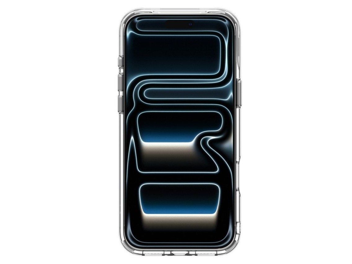 Funda Spigen Ultra Hybrid Optik S MagSafe para iPhone 18 Pro Max / 17 Pro Max - Plata transparente