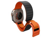 Correa Spigen Athlex Air M para Apple Watch de 44/45/46/49 mm - Negro y naranja Correa Spigen Athlex Air M para Apple Watch de 44/45/46/49 mm - Negro y naranja