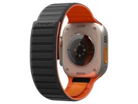 Correa Spigen Athlex Air M para Apple Watch de 44/45/46/49 mm - Negro y naranja Correa Spigen Athlex Air M para Apple Watch de 44/45/46/49 mm - Negro y naranja