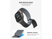 Pulseira Spigen Athlex Air M para Apple Watch 44/45/46/49 mm - Preta e Cinza Pulseira Spigen Athlex Air M para Apple Watch 44/45/46/49 mm - Preta e Cinza