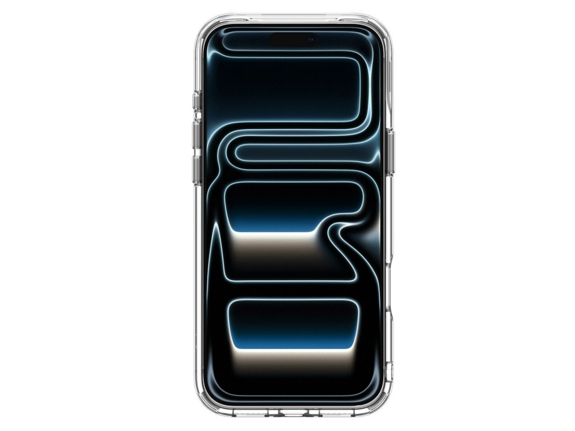 Funda Spigen Ultra Hybrid Optik S MagSafe para iPhone 18 Pro Max / 17 Pro Max - Plata transparente