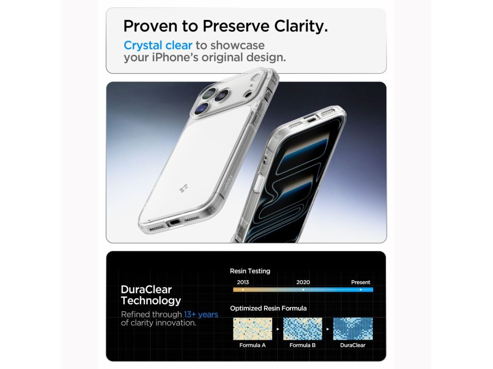 Capa Spigen Ultra Hybrid MagSafe para iPhone 18 Pro / 17 Pro - Branca