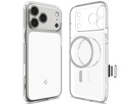 Capa Spigen Ultra Hybrid MagSafe para iPhone 18 Pro / 17 Pro - Branca Capa Spigen Ultra Hybrid MagSafe para iPhone 18 Pro / 17 Pro - Branca