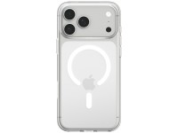 Capa Spigen Liquid Crystal MagSafe para iPhone 18 Pro / 17 Pro - Transparente e Branca