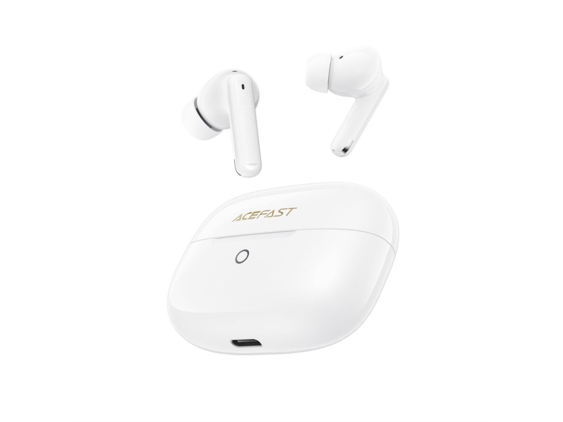 Acefast W7 TWS in-ear wireless headphones with ENC - white