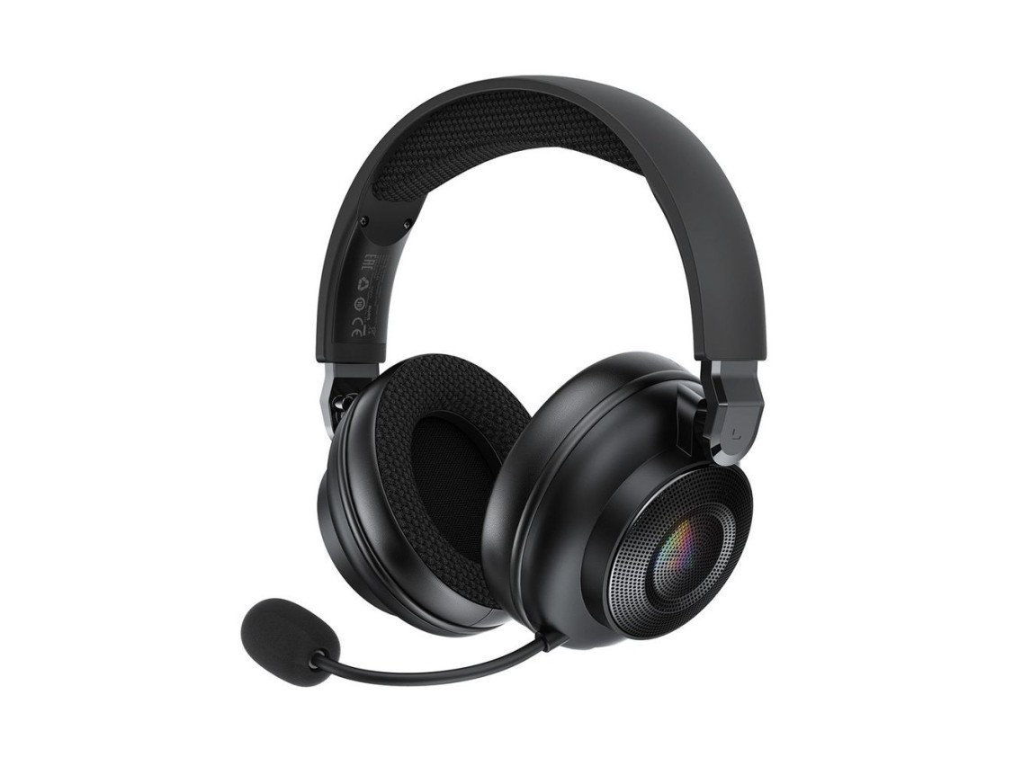 Acefast H15 Wireless Bluetooth / 2.4 GHz / AUX Gaming Headphones with Microphone and RGB Backlight -
