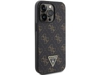 Capa Guess 4G Triangle Metal Logo para iPhone 14 Pro - preta Capa Guess 4G Triangle Metal Logo para iPhone 14 Pro - preta