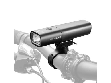 Farol dianteiro para bicicleta Rockbros RHL950, 950 l�mens, com bateria USB-C remov�vel - Preto