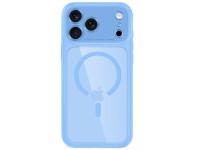 Funda Tech-Protect MagPeak MagSafe CC para iPhone 18 Pro Max / 17 Pro Max - Azul transparente