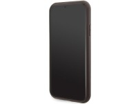 Guess GUHMN61G4GFRW iPhone 11 6.1" / Xr brown/brown hardcase 4G Collection Leather Metal Logo MagSaf