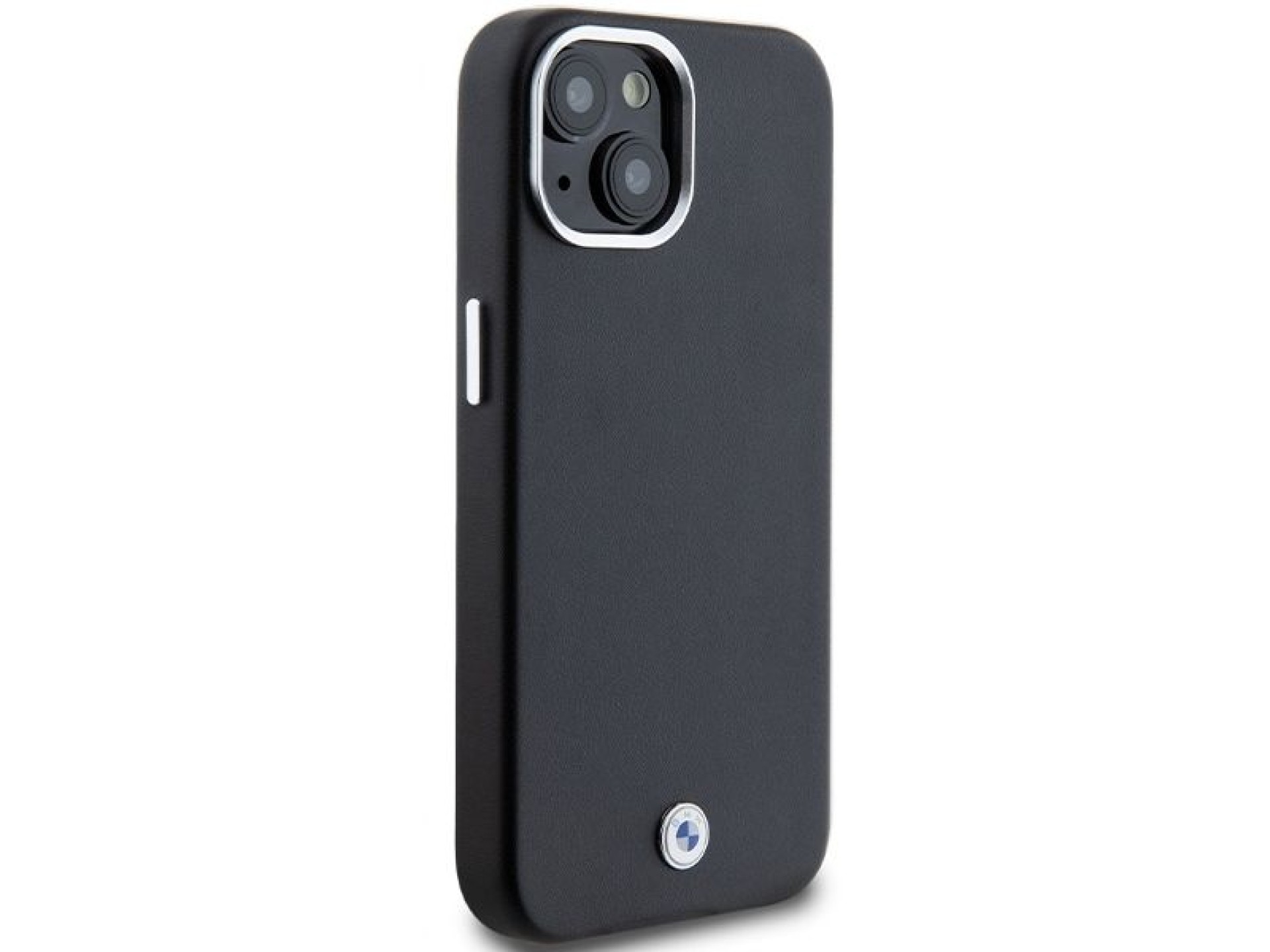 BMW Signature Wrapped Metal MagSafe Case for iPhone 14/15/13 - Black